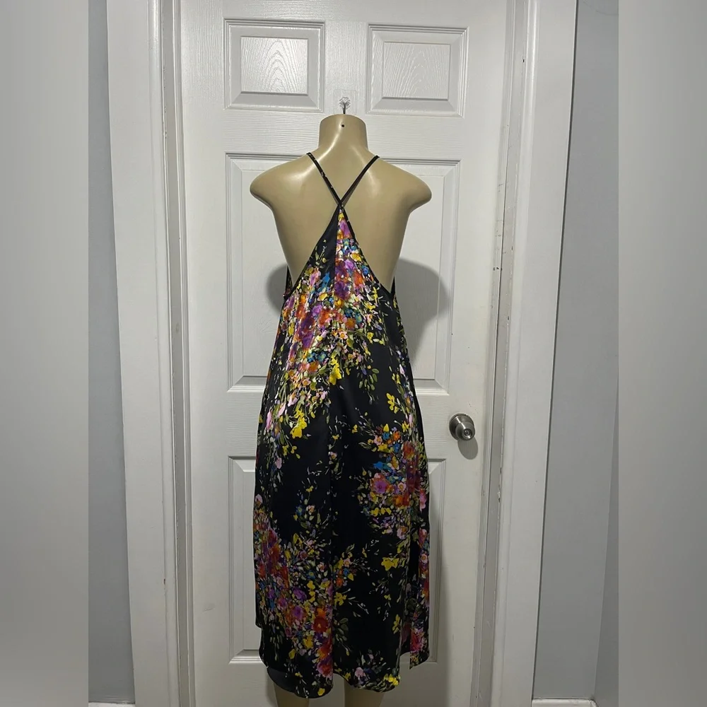 Floral Halter Dress - Picture 2 of 3
